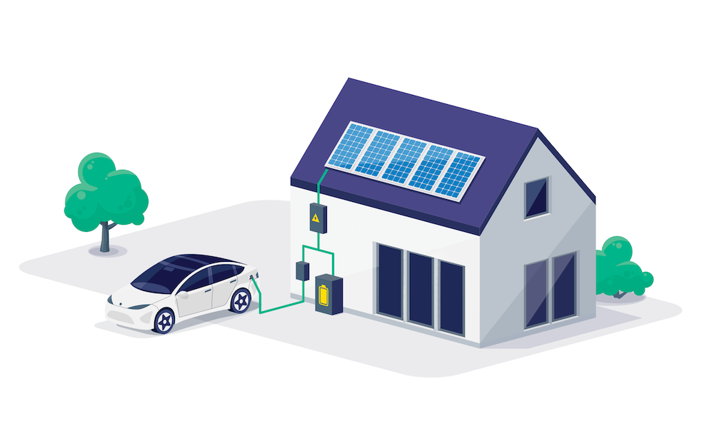 Illustration du plan d'une maison